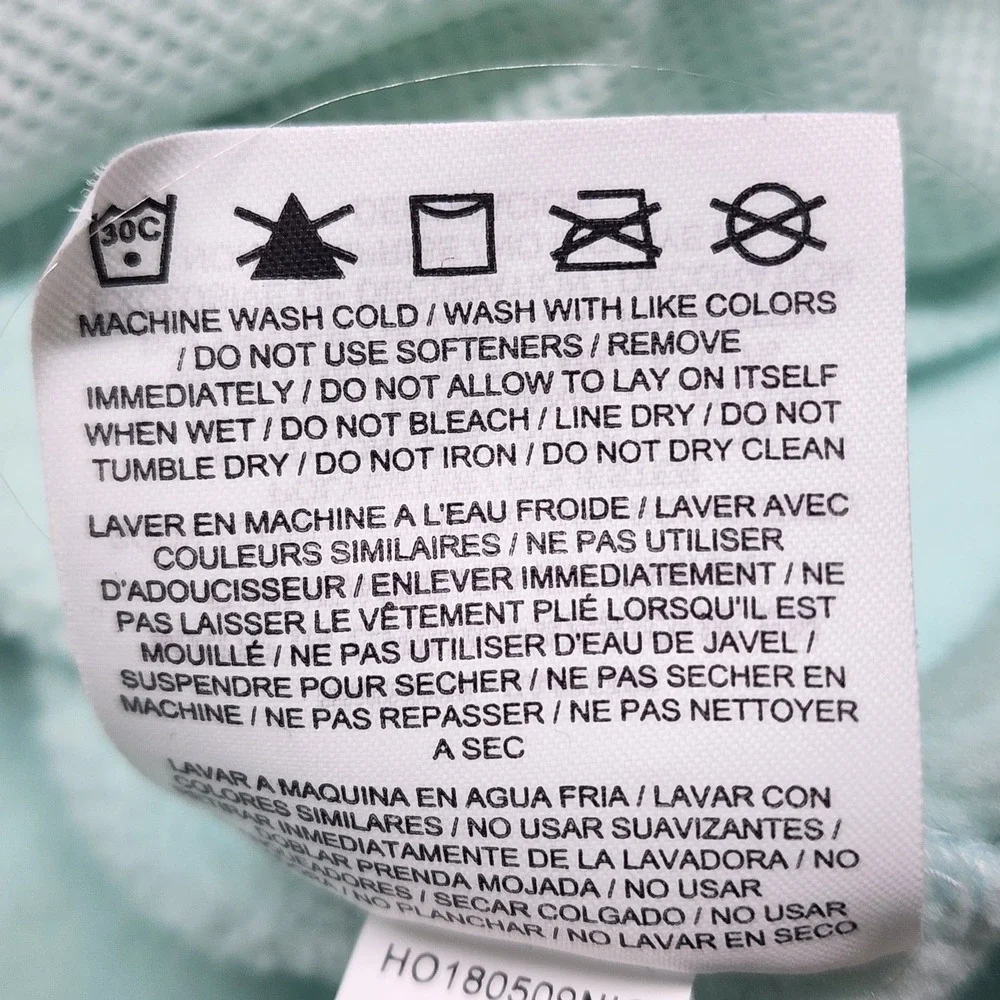Nike Therma Just Do It Sweatshirt Women's L Igloo White Mint Green Soft Oversize
